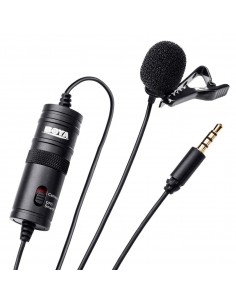 Microfon Ulanzi Tip Lavaliera Omnidirectionala 3.5 mm + Adaptor