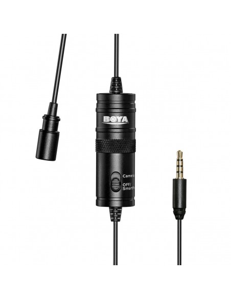 Microfon Ulanzi Tip Lavaliera Omnidirectionala 3.5 mm + Adaptor Microfon Ulanzi Tip Lavaliera Omnidirectionala 3.5 mm + Adaptor