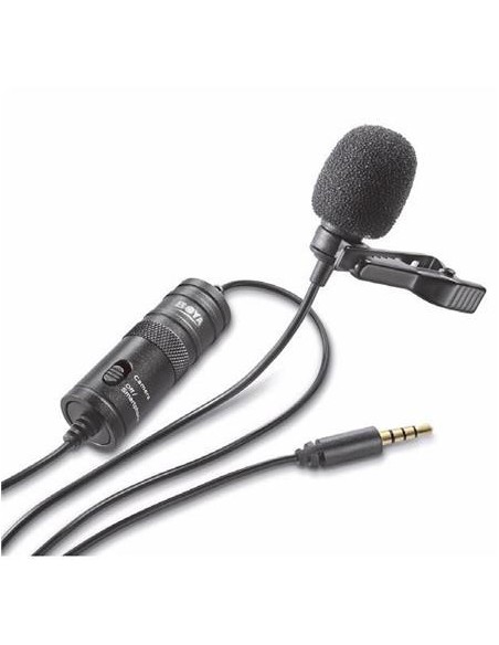 Microfon Ulanzi Tip Lavaliera Omnidirectionala 3.5 mm + Adaptor Microfon Ulanzi Tip Lavaliera Omnidirectionala 3.5 mm + Adaptor