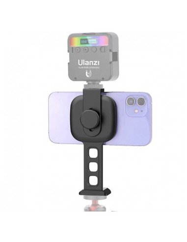 Suport Magnetic pentru Telefon Ulanzi ST-28, Vlogging, Sistem Arca Swiss, Cold Shoe