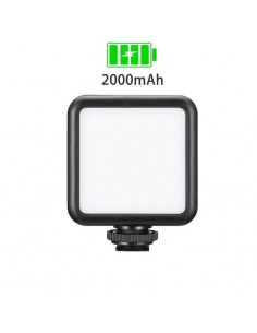 Mini Lanterna LED Ulanzi Cu Indicator Baterie Compatibila Gopro / Dslr / Mobile 2
