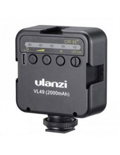 Mini Lanterna LED Ulanzi Cu Indicator Baterie Compatibila Gopro / Dslr / Mobile