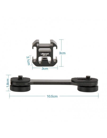 Adaptor Din Aluminiu Pentru Atasare Accesorii Foto / Video Ulanzi