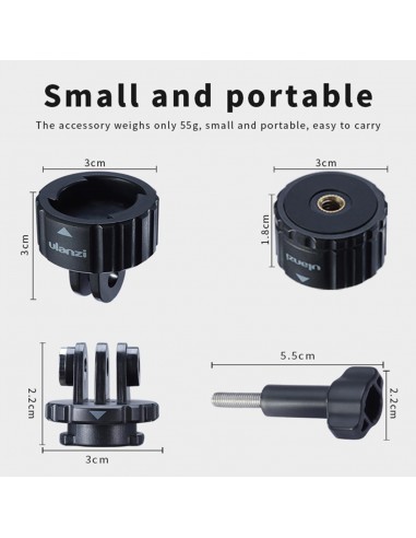 Set Monturi Magnetice Ulanzi Cu Eliberare Rapida Pentru Gopro