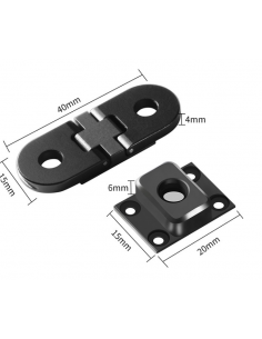 Adaptor Ulanzi Metalic SI Magnetic Pentru Fixare  GoPro Hero 8 & MAX 2