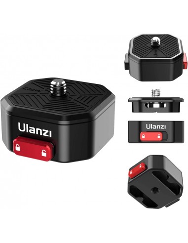 Prindere Rapida CNC Universala, Compatibila Gopro, Ulanzi 2107 Claw